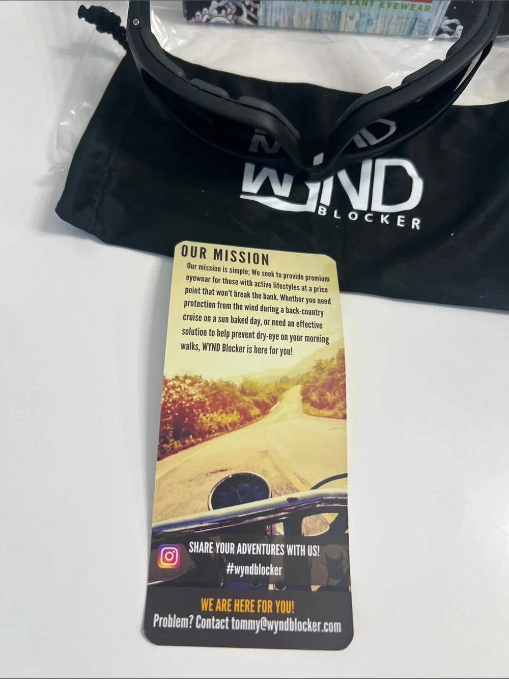 WYND Blocker brand wynd